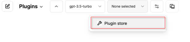 Plugin Store