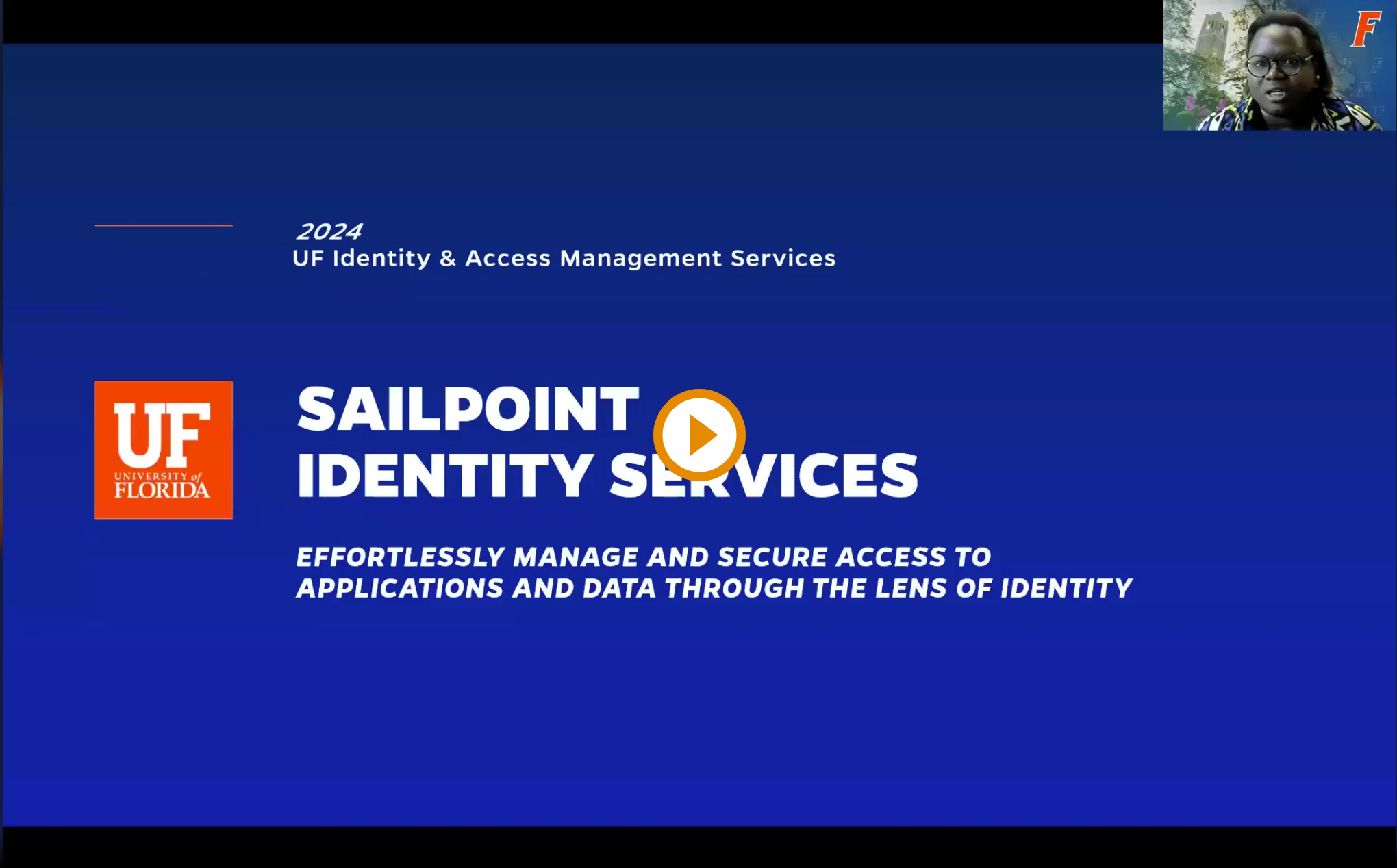 Play Video about SailPoint Identity Services