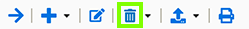 Infoblox Delete Icon