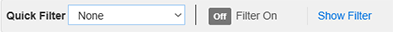 Infoblox Quick Filter
