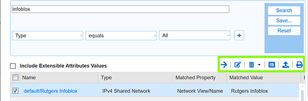 Infoblox Global Search Results