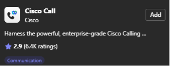 Cisco Call