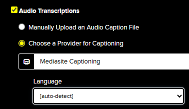 A view of the fully set up